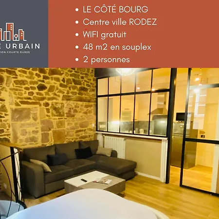 Gite Urbain - Cote Charme Rodez Exterior foto